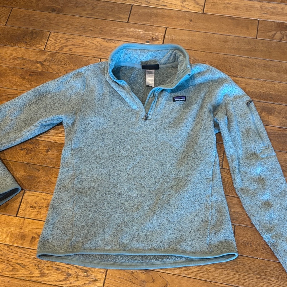 Patagonia Light Blue-green Pullover